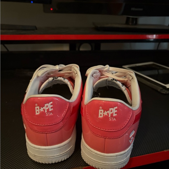 pink bapesta m2 size 12 send offers - Picture 4 of 6